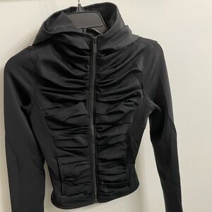 Lululemon black fitted jacket size 2